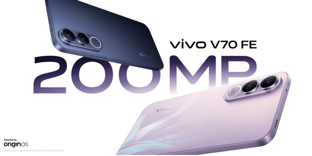 vivo V70 FE ปลดล็อกพาทุกคนก้าวสู่ความคมชัดอีกขั้นของกล้อง 200MP ในราคาเริ่มต้น 12,999 บาท